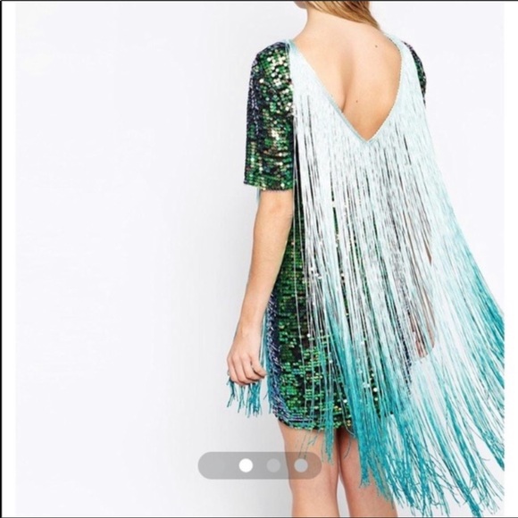 ASOS fringe sequin dress! - Picture 5 of 5